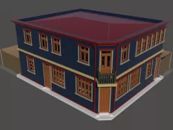 FP building, N scale