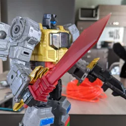 G1 inspired sword for transformers studio series Grimlock
