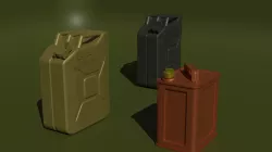 German and British Patern Fuel Cans