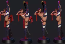 Glamorous Mech Pilot Brandi - Sword Dance COMBO