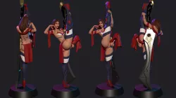 Glamorous Mech Pilot Brandi - Sword Dance FUTA