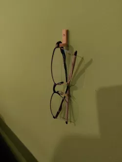 Glasses hook, glasses hook
