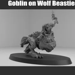 Goblin on Wolf Beastie
