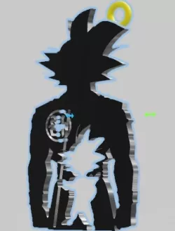 goku keychain