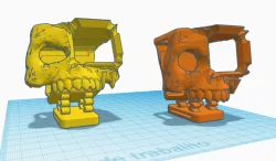 GoPro Hero 6/7/8 Skull Soft Mount for Reelsteady Go!