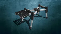 Grill stand foldable