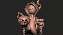 Halloween Ghost Keychain