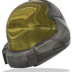 Halo SPI Inspired Mirage Helmet (3D MODEL - STL)