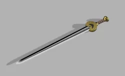 Herugrim - King Theoden - Lord Of The Rings - Sword