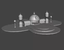 Hyperbolic Time Chamber 3D Model