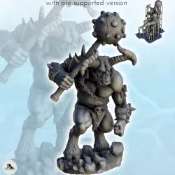 Ifrit infernal daemon (+ presupported version) (5) - Darkness Chaos Medieval Age Fantasy