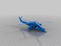 Intergalactic Guard Mi-24 Valkyrie Heavy Transport Gunship Proxy