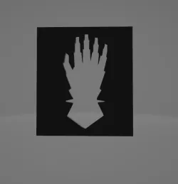 Iron Hands Shoulder Stencils