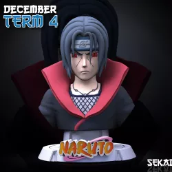 Itachi Bust - Sekai 3D Models - Tested and Ready for 3D printing