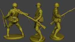 Japanese soldier ww2 Grenade J2