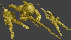 Japanese soldier ww2 Shoot Lying J2
