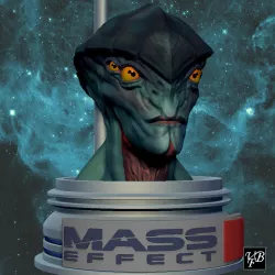 Javik the Prothean from Mass Effect