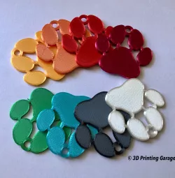 Keychain Paw (Version 2)
