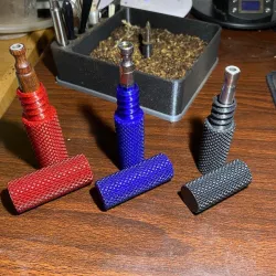 Knurled DynaVap Container for Most DynaVap Sizes