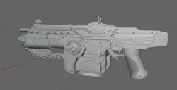 Lancer MK 2- Gears of War