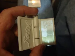 lithophane book keychain