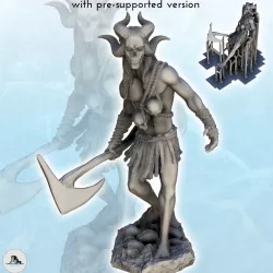 Mammon infernal daemon (+ presupported version) (7) - Darkness Chaos Medieval Age Fantasy