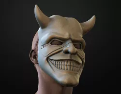 Mask from NEW HORROR the Black Phone Mask (added new mask)3D print model