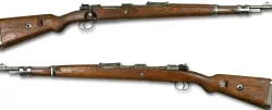 Mauser Kar 98k Karabiner 98 Kurz , K98 miniature in parts 1:3 cut parts . FDM AND SLA EASY PRINT