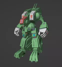 MBR-07-Mk.II Destroid Spartan-ROBOTECH