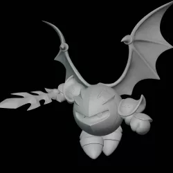 Meta Knight Kirby and the Forgotten Land Figure