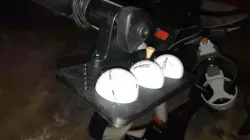 MGI golf cart - Support plate