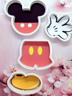 Mickey Mouse 4 Pcs cutter set