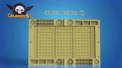 Mini Blood bowl 7 stadium for 15mm miniatures