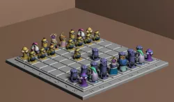 Minions Chess for 3D printing