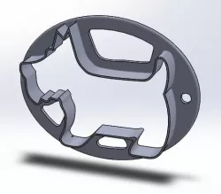 Molde de perro