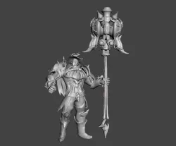 Mordekaiser High Noon 3D Model