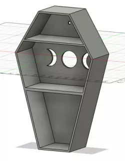 Multi-part Coffin (with one piece version)