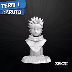 Naruto Bust - Sekai 3D Models - Tested and Ready for 3D printing