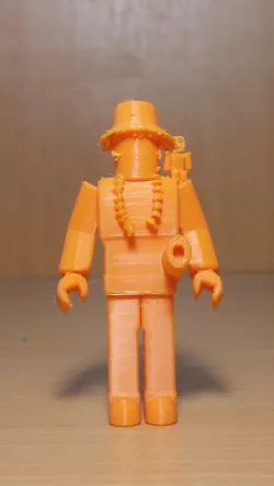 Necklace and cap ROBLOX avatar