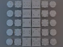 Necro Battle Area - Center pieces