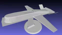 Northrop Tacit Blue Early US Stealth Plane Prototype