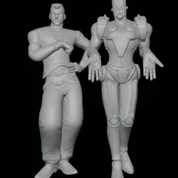 Okuyasu / The Hand Jojo Figures