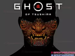 Oni Samurai Ghost Mask