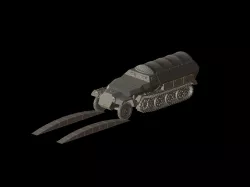 only bridge / for models sdkfz251 engineering version  / for tank maps / ww2