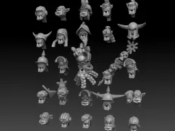 Orc Heads Megapack