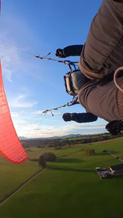 Paragliding Insta 360 go2 shoe holder