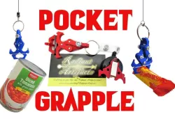 Pocket Grapple- a Toy Mechanical Claw Grappling Hook