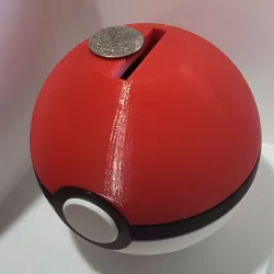 Pokeball Piggy Bank