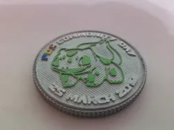 Pokemon Go Community Day #3 coin - Bulbasaur