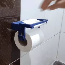 PRACTICAL TOILET PAPER HOLDER